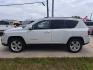 2016 White /BLACK Jeep Compass Latitude 4WD (1C4NJDEB1GD) with an 2.4L L4 DOHC 16V engine, 6A transmission, located at 1181 Aurora Rd, Melbourne, FL, 32935, (321) 241-1100, 28.132914, -80.639175 - Photo#0